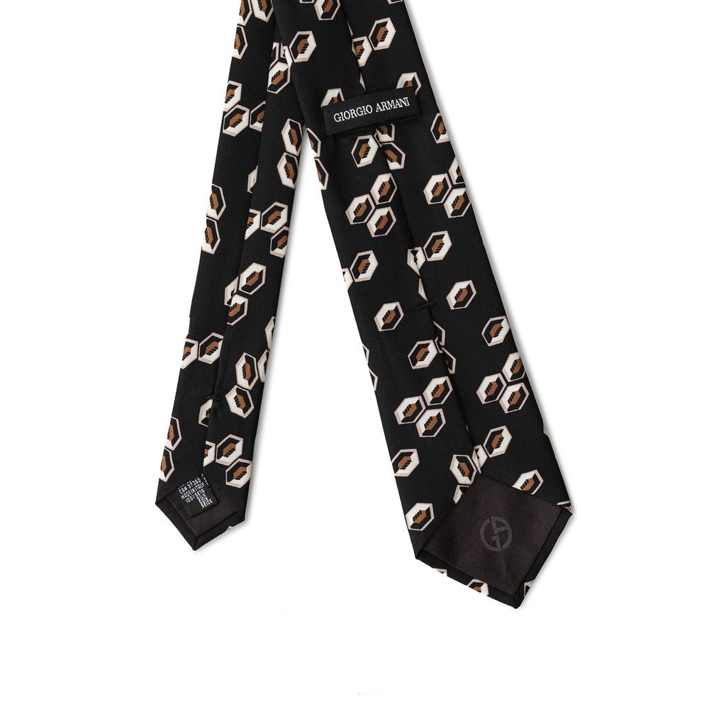 Black Silk Tie