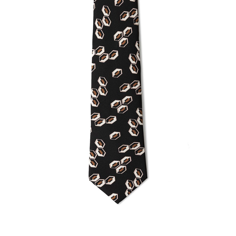 Black Silk Tie