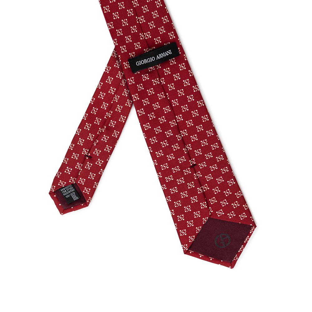 Red Silk Tie