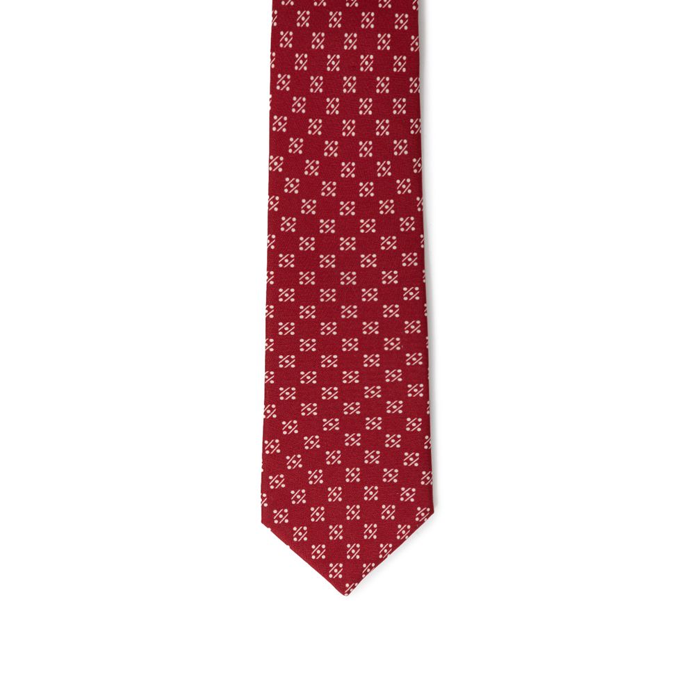 Red Silk Tie