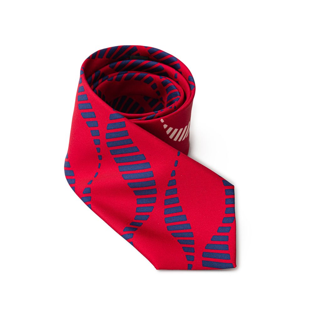 Red Silk Tie
