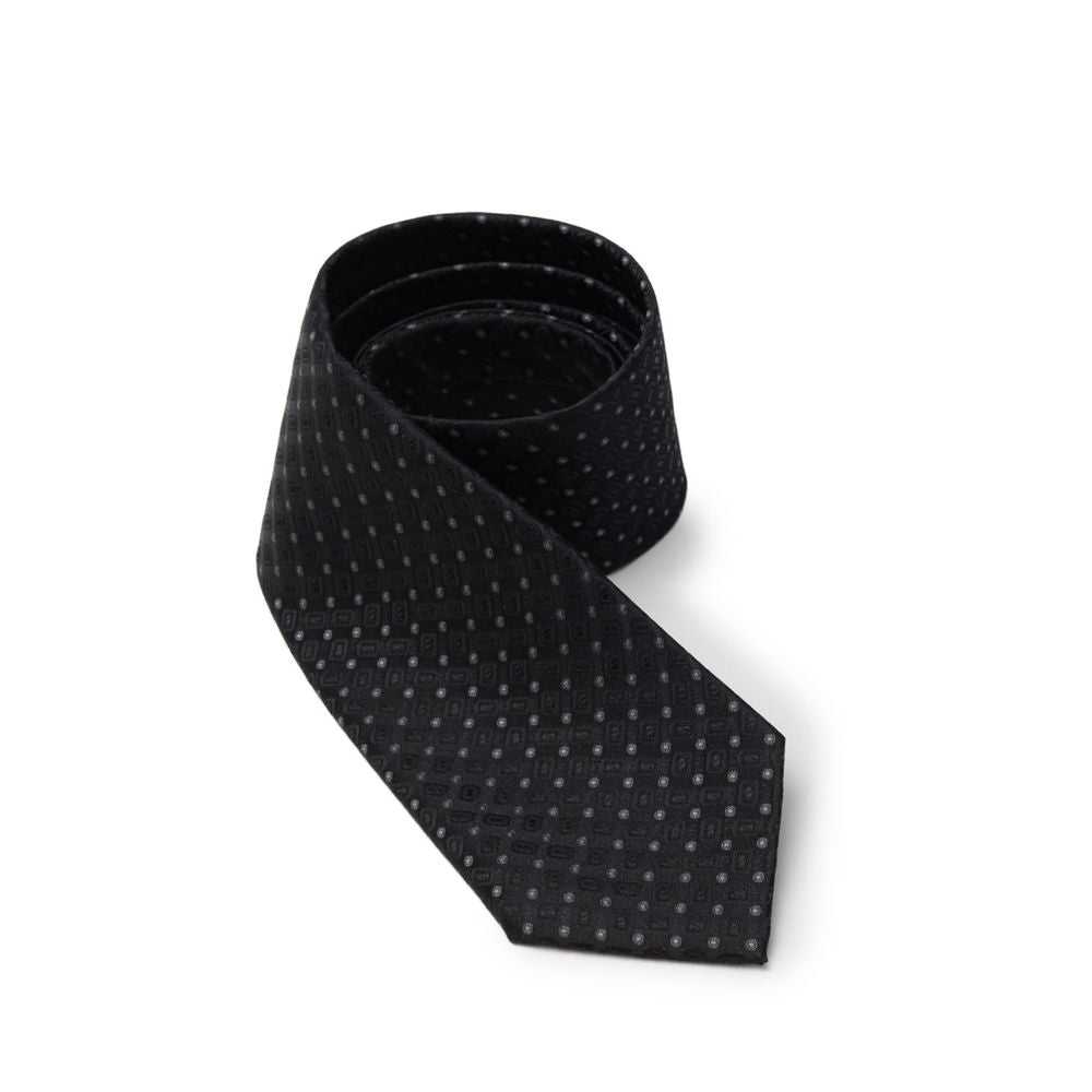 Black Silk Tie
