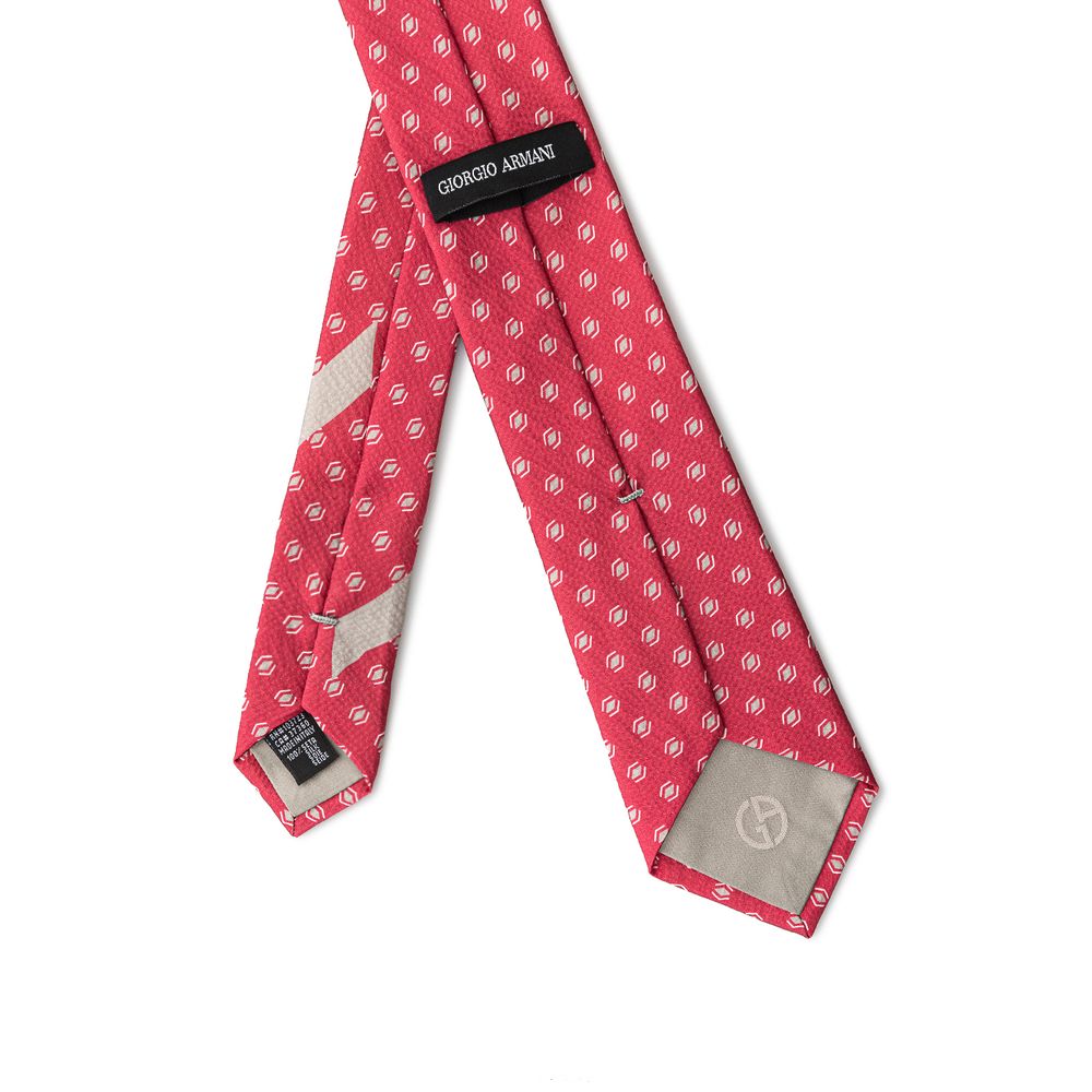 Red Silk Tie