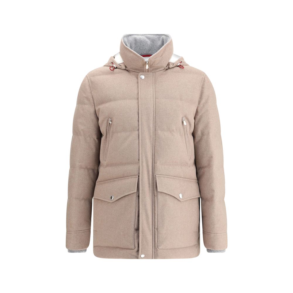 Beige Wool Clothing