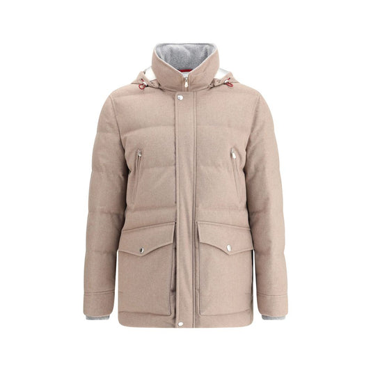 Beige Wool Clothing