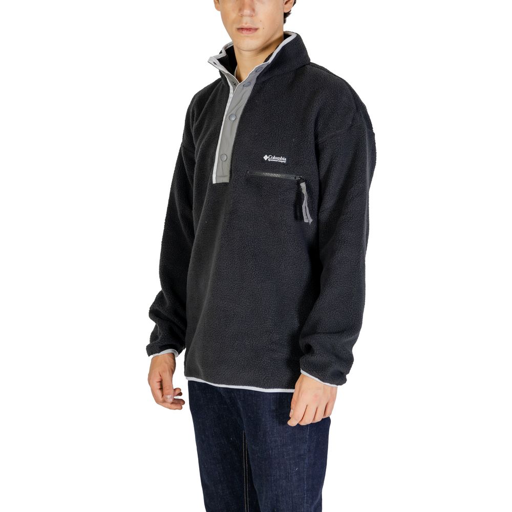Black Polyester Sweatshirt