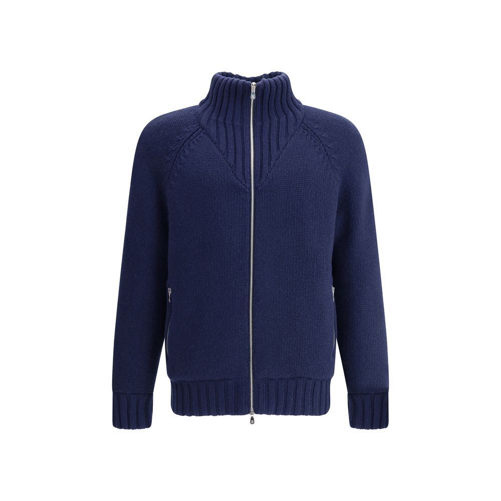 Blue Cashmere Coat
