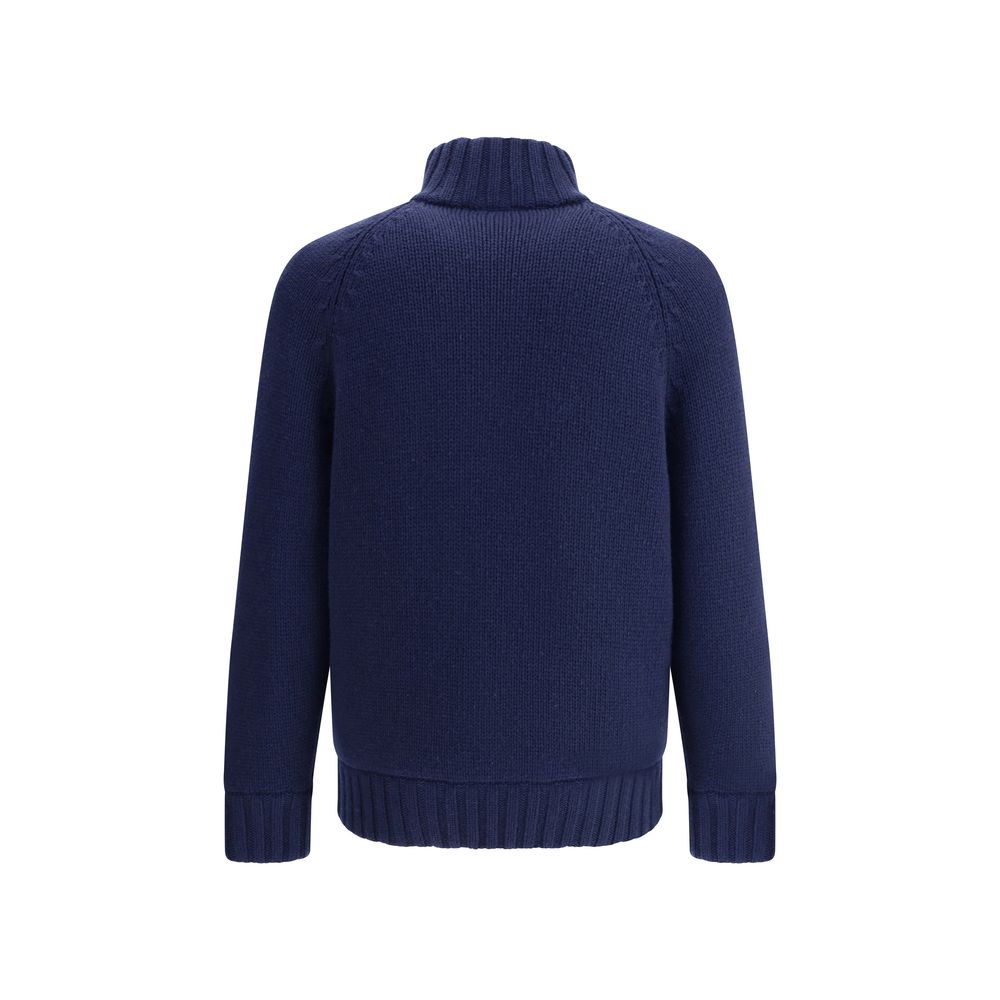 Blue Cashmere Coat