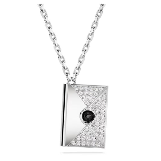 Gray Stainless Steel Necklace