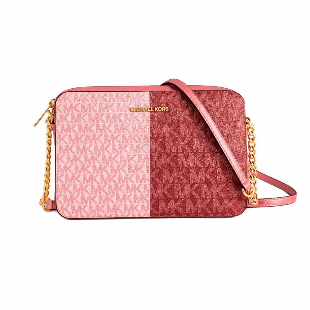 Multicolor Canvas Crossbody Bag