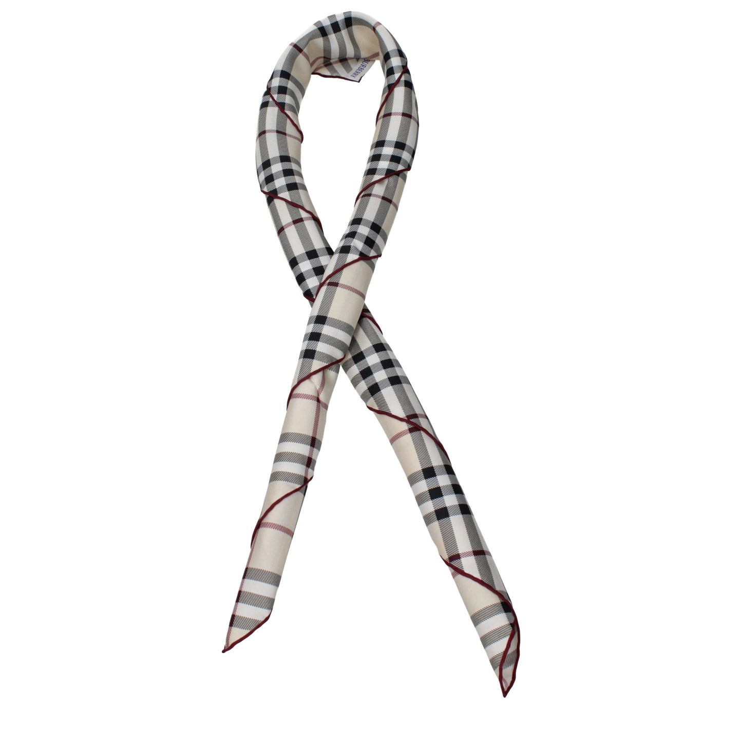 Beige Silk Foulard