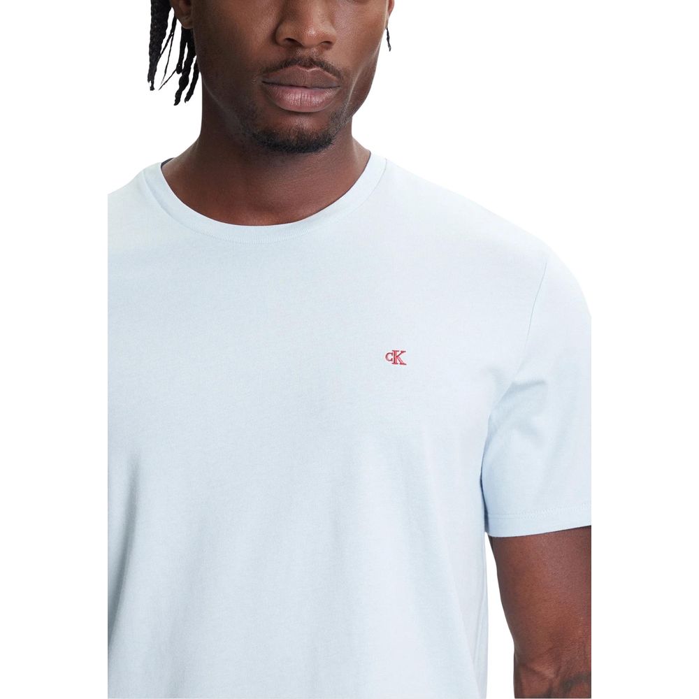 Blue Cotton T-Shirt