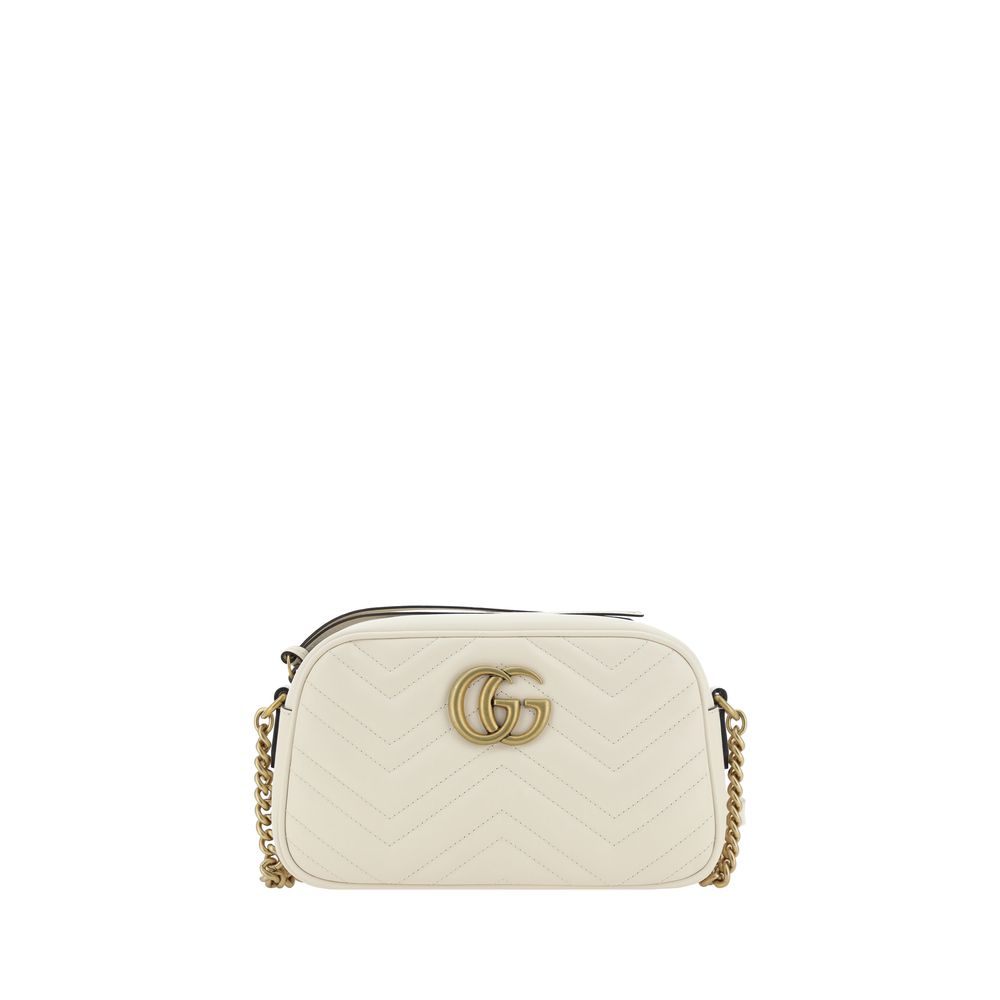 White Calf Leather Bos Taurus Shoulder Bag