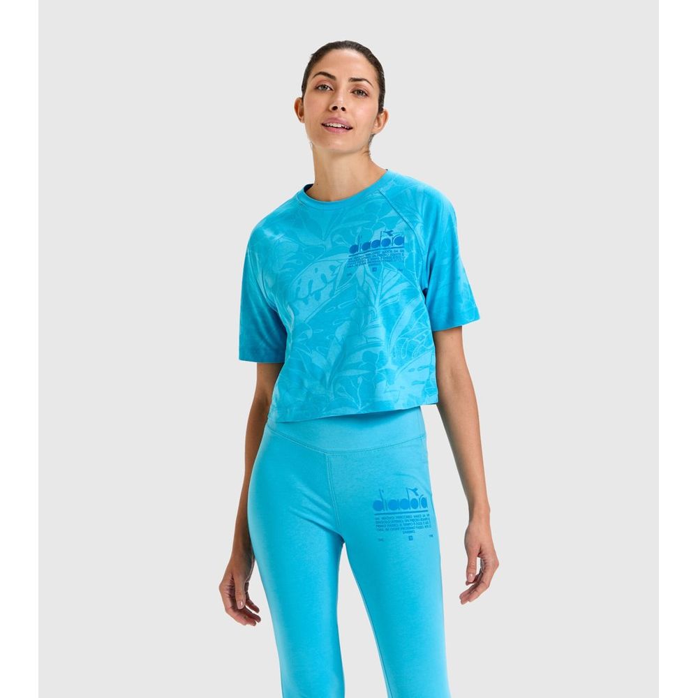 Blue Cotton T-Shirt