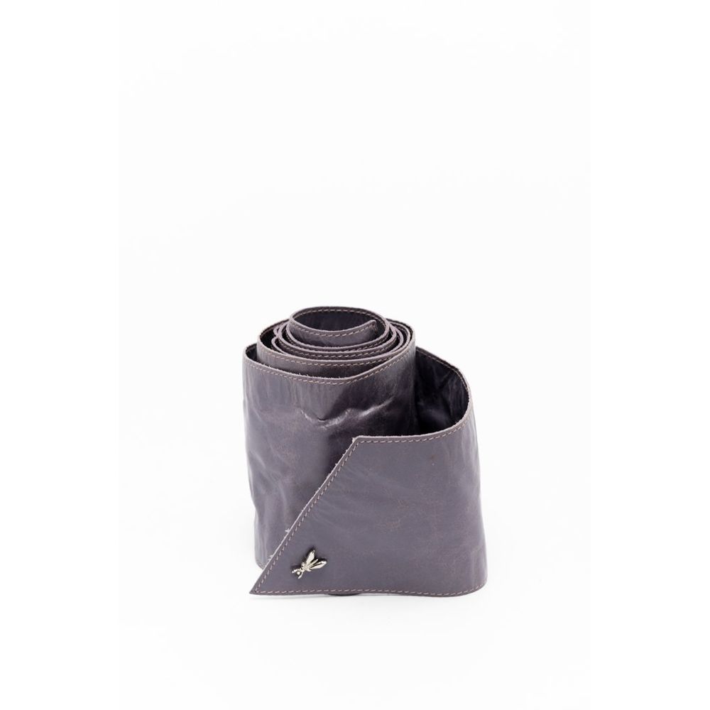 Purple Leather Regular Belt