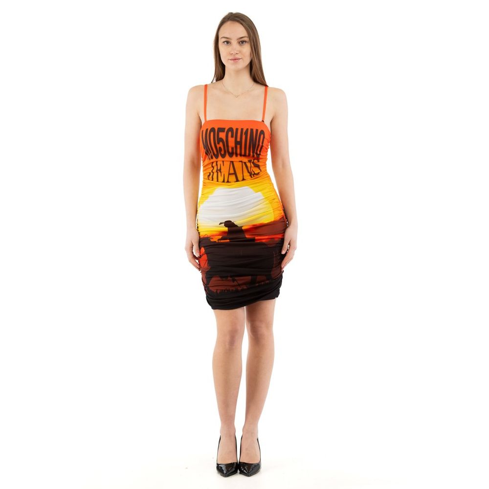 Multicolor Cotton Casual Dress