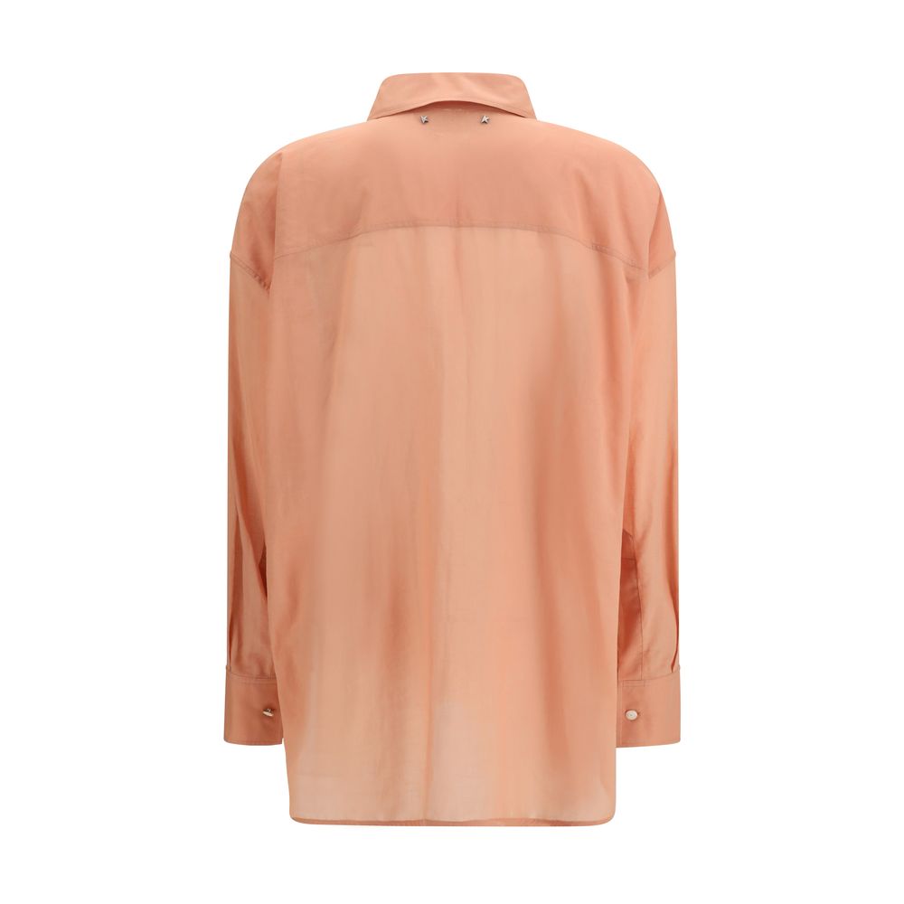 Brown Cotton Shirt