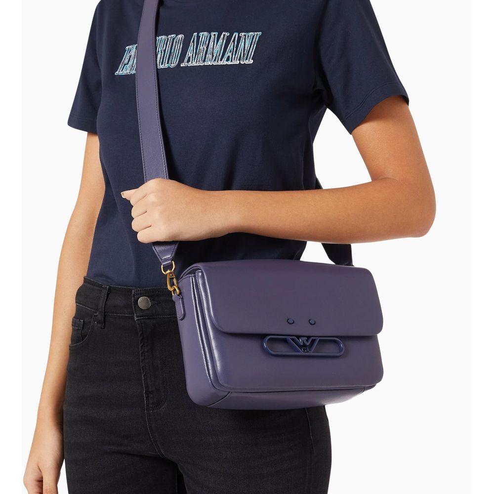 Multicolor Bovine Leather Crossbody Bag