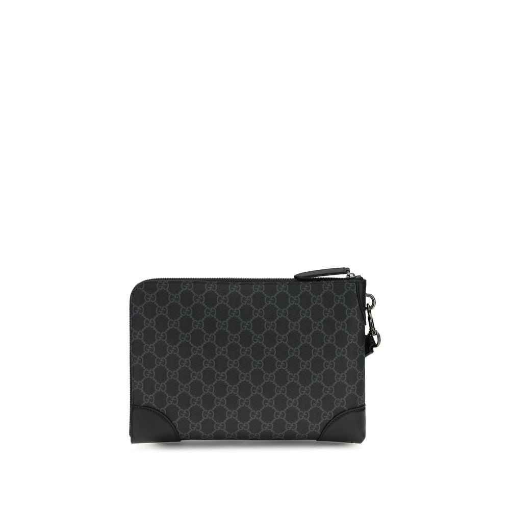Black Fabric Handbag