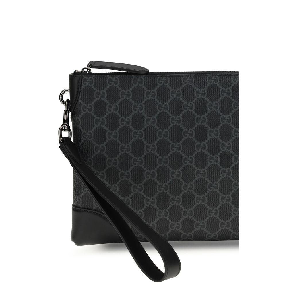 Black Fabric Handbag