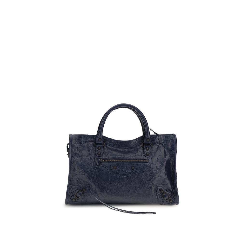 Black Calf Leather Bos Taurus Shoulder Bag