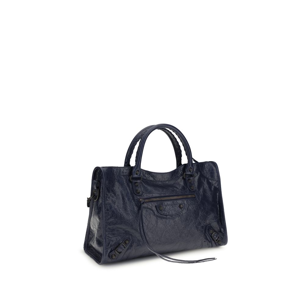 Black Calf Leather Bos Taurus Shoulder Bag
