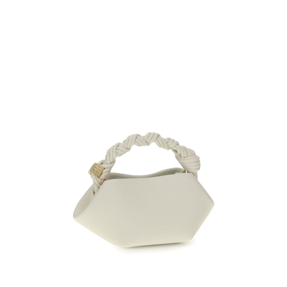 White Recycled Polyester Shoulder Bag