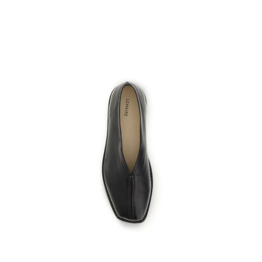 Black Lamb Ovis Aries Aries Slip-On Loafers