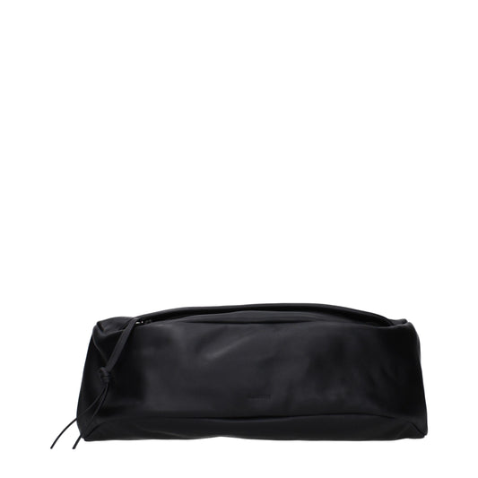 Black Leather Backpack