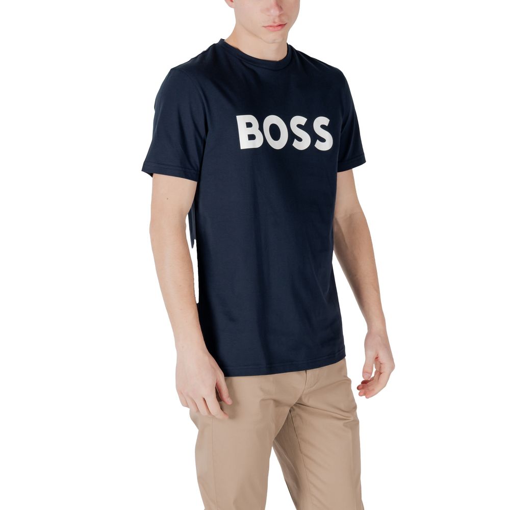 Blue Cotton T-Shirt