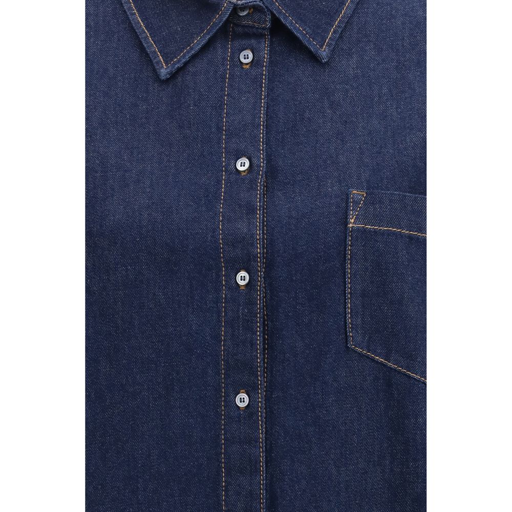 Blue Denim Shirt