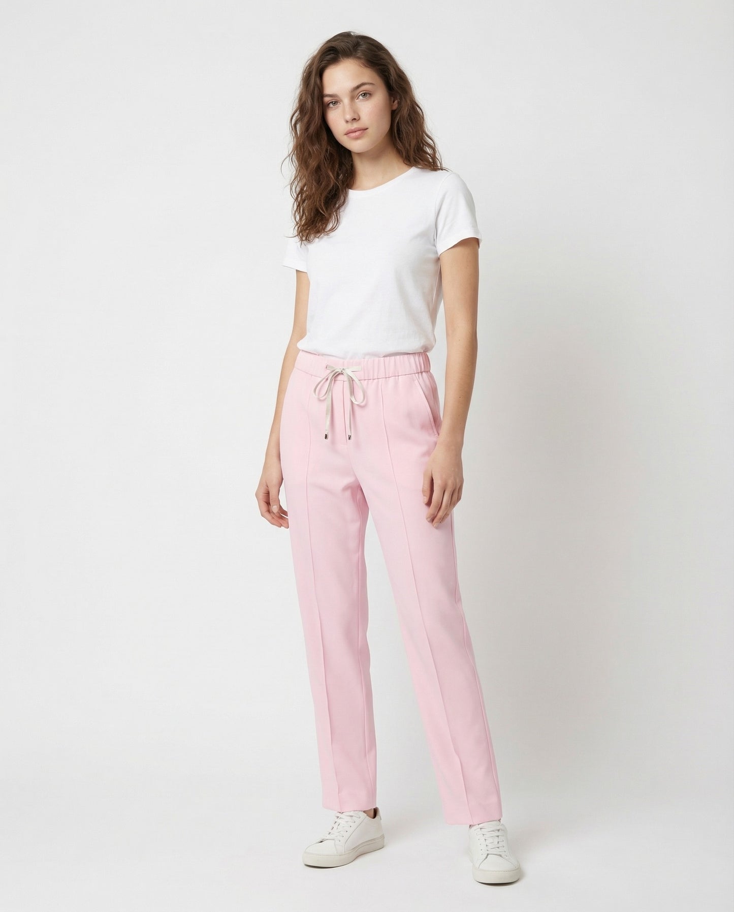 Multicolor Viscose Casual Pants