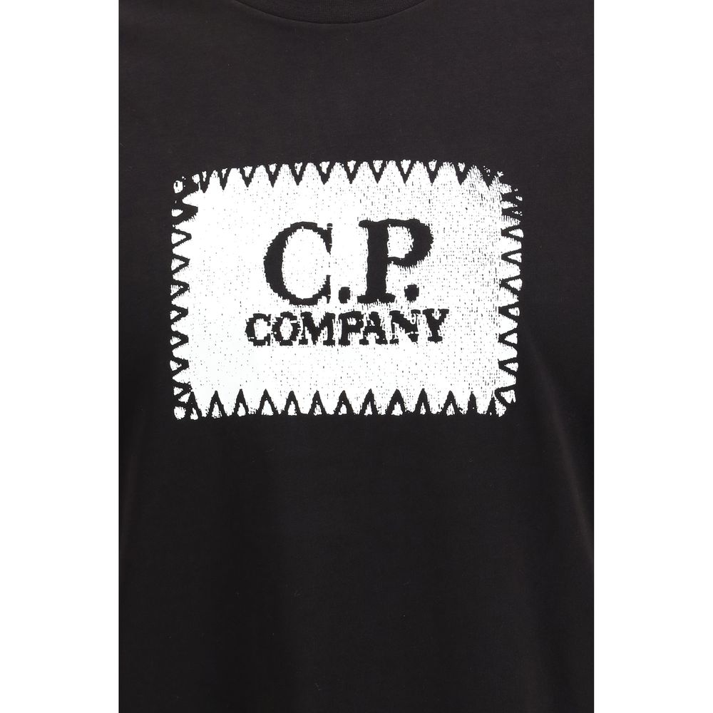 Black Cotton T-Shirt