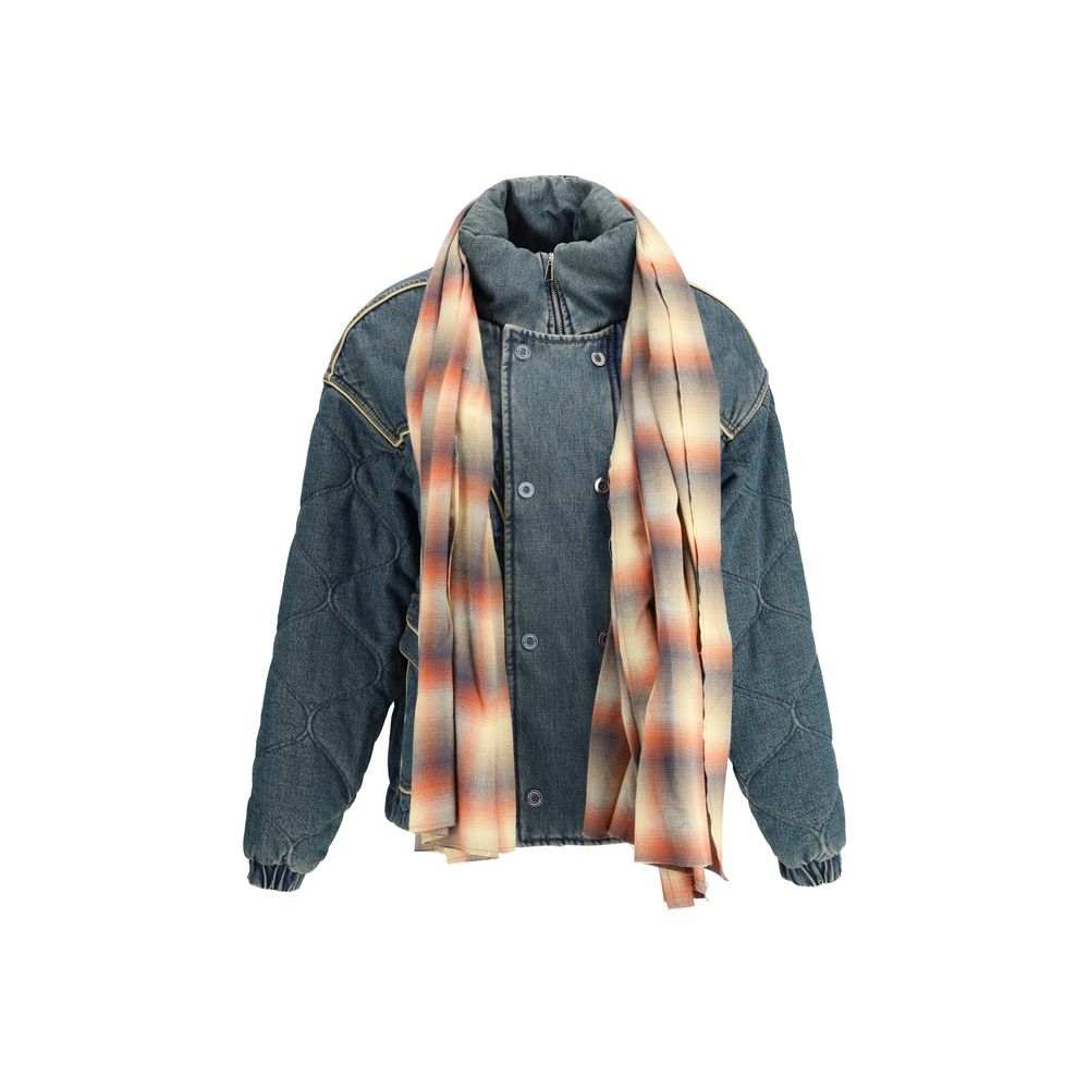 Blue Cotton Denim Jacket