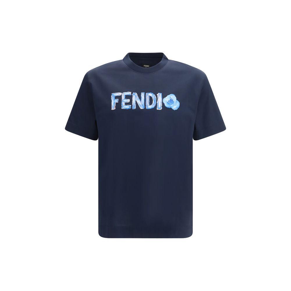 Blue Cotton T-Shirt