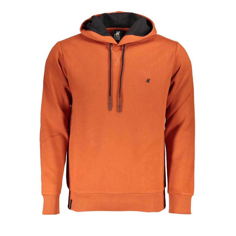 Blue Cotton Men's Hoodie