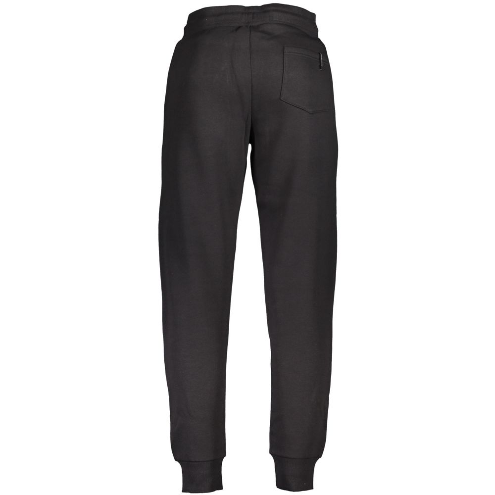 Black Cotton Joggers (Workout Pants)