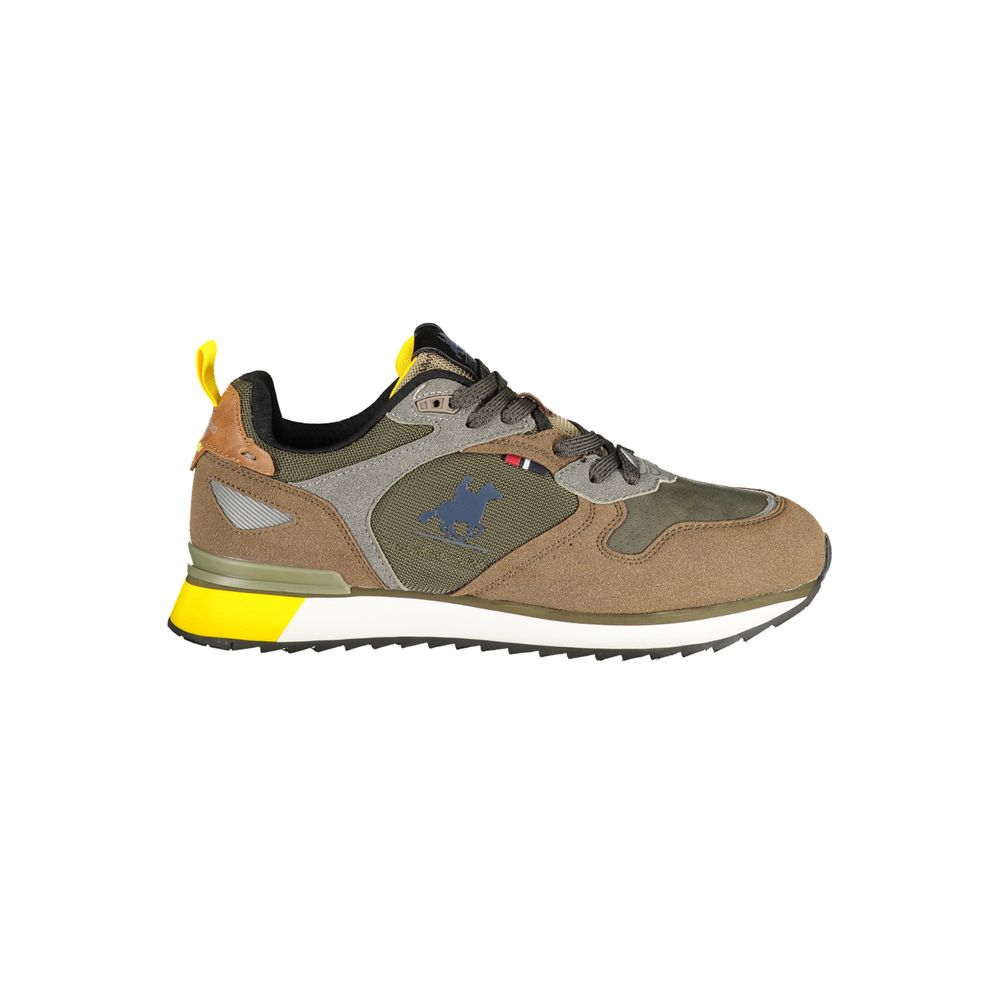 Verde Polyurethane Men Sneaker
