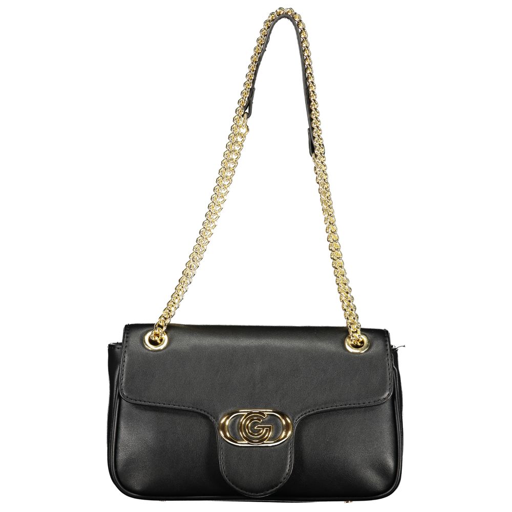 Nero Poliuretano Women Shoulder Bag