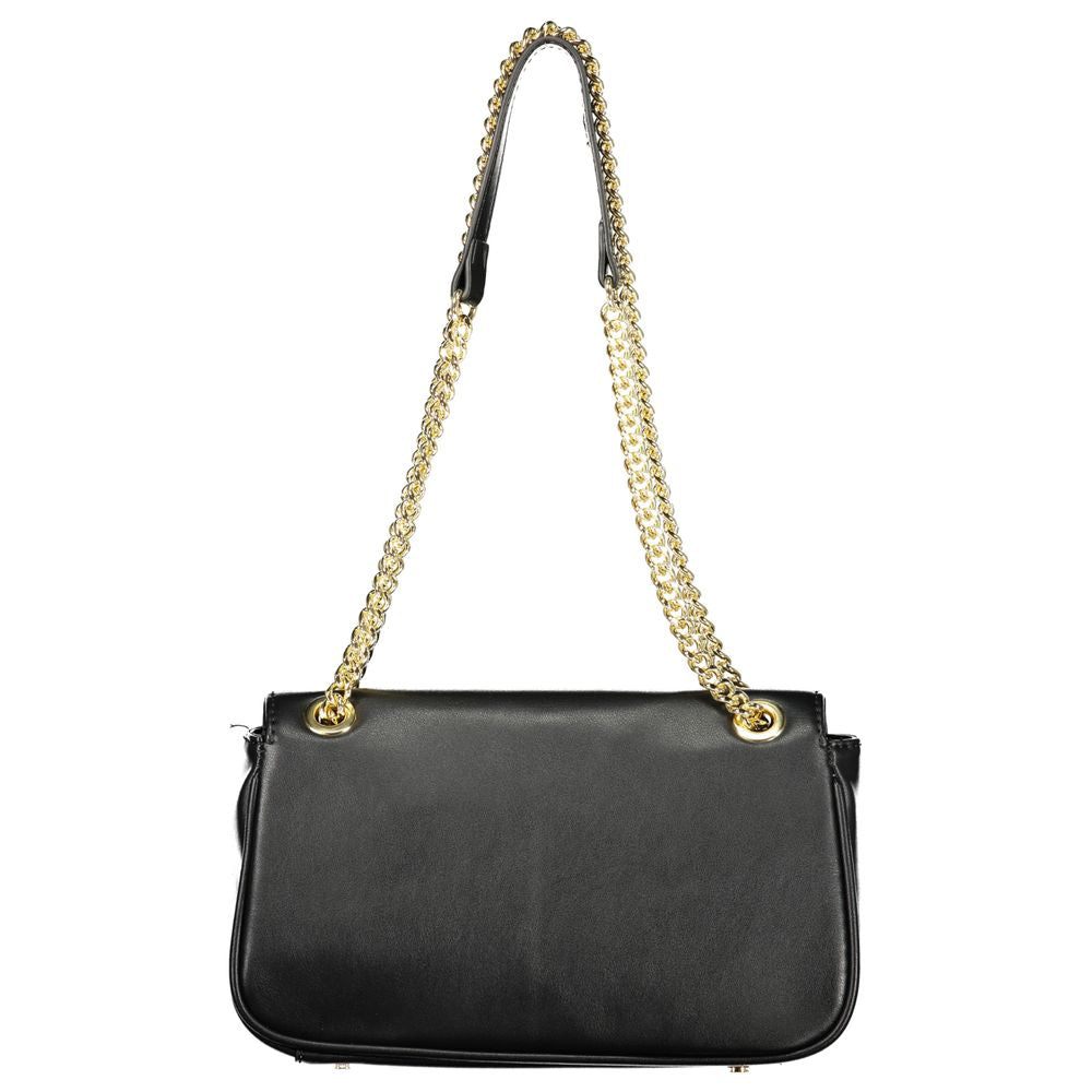 Nero Poliuretano Women Shoulder Bag