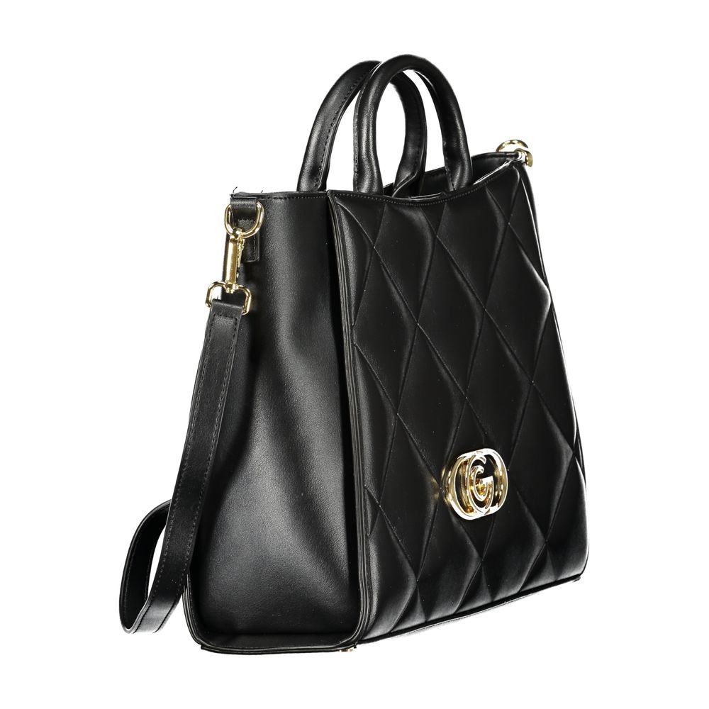 Nero Poliuretano Women Handbag