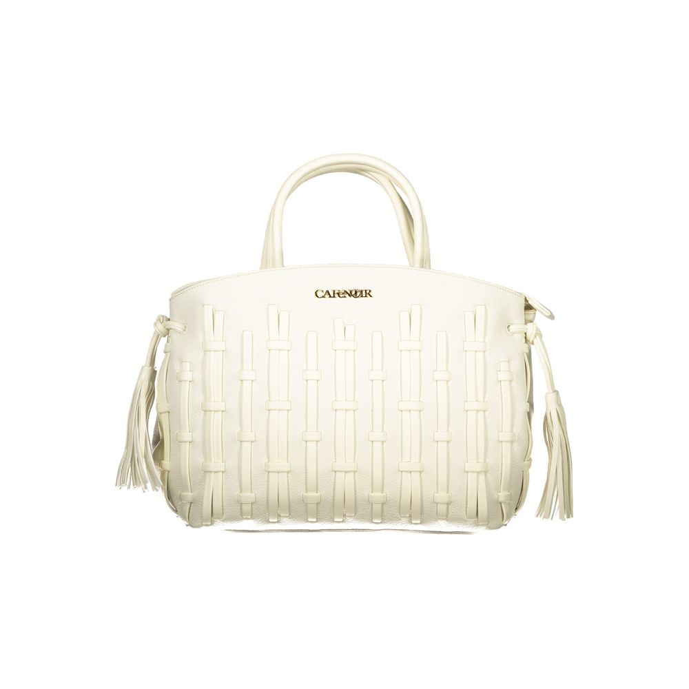 White Polyethylene Handbag