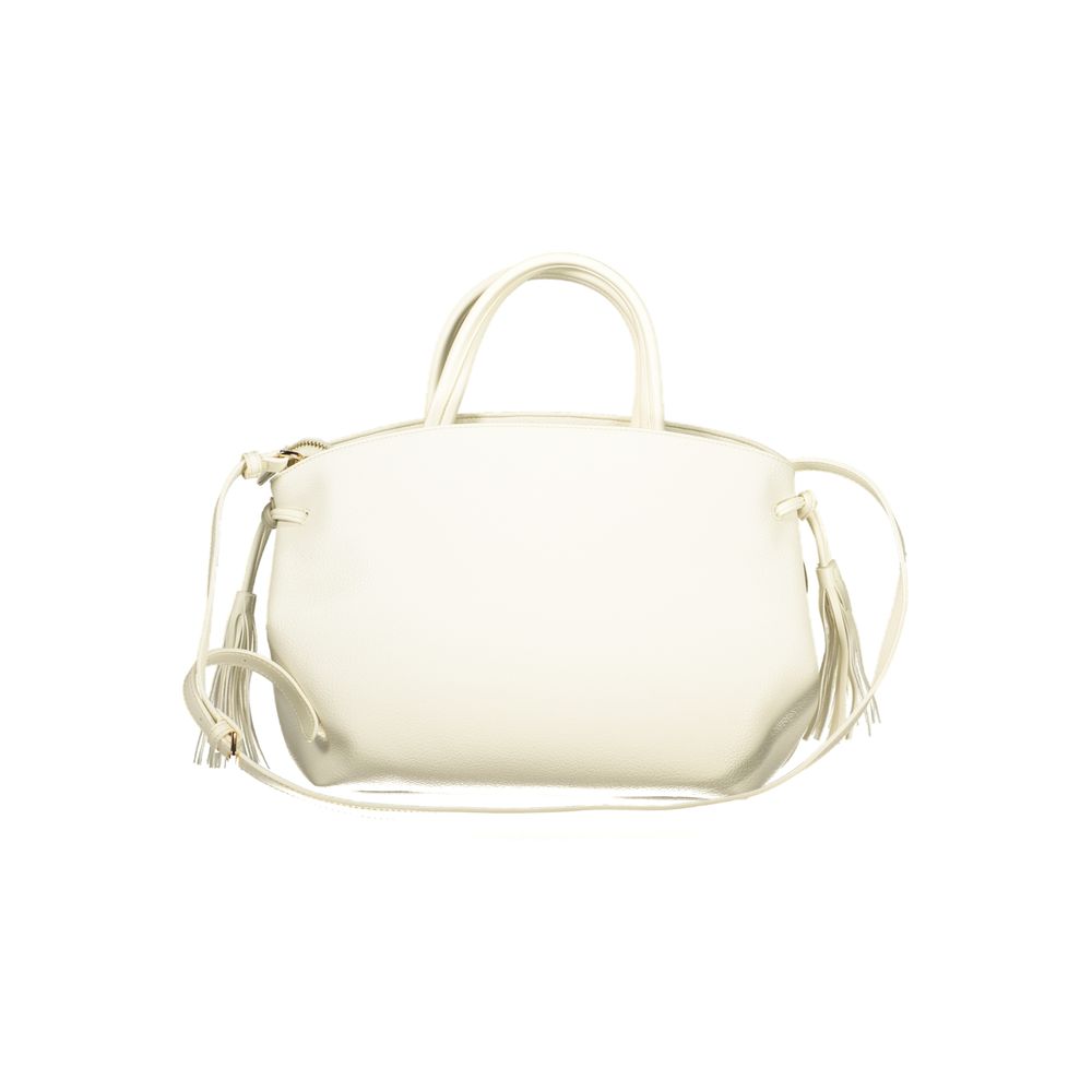 White Polyethylene Handbag