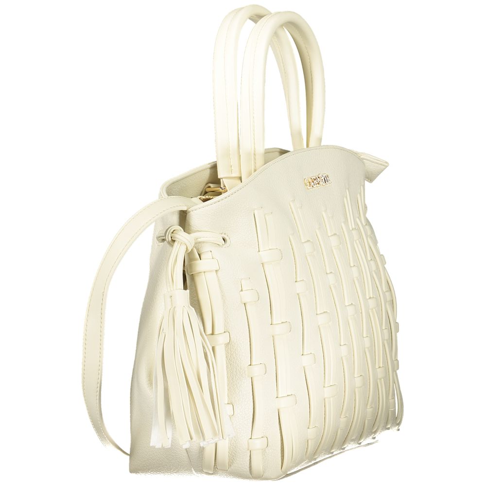 White Polyethylene Handbag