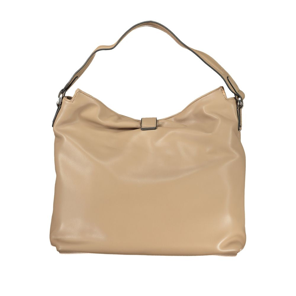 Brown Polyethylene Handbag