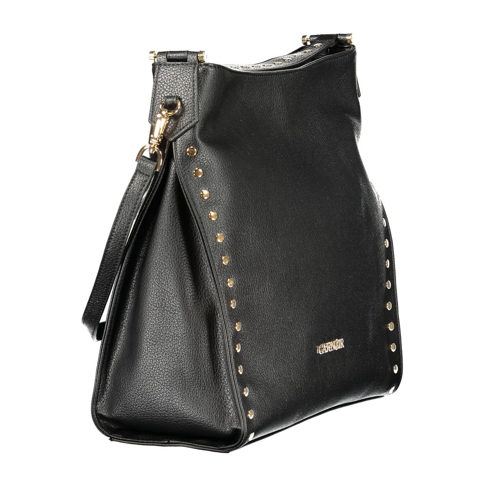 Nero Poliuretano Women Shoulder Bag