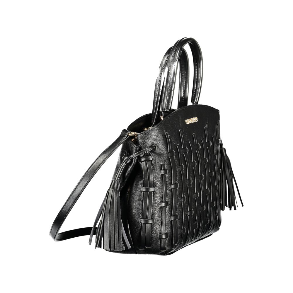 Black Polyethylene Handbag