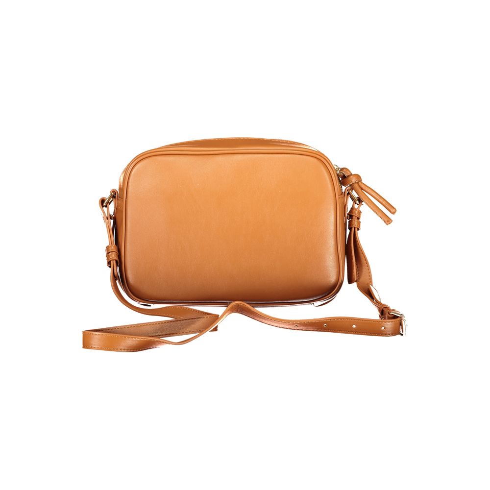 Brown Polyethylene Handbag