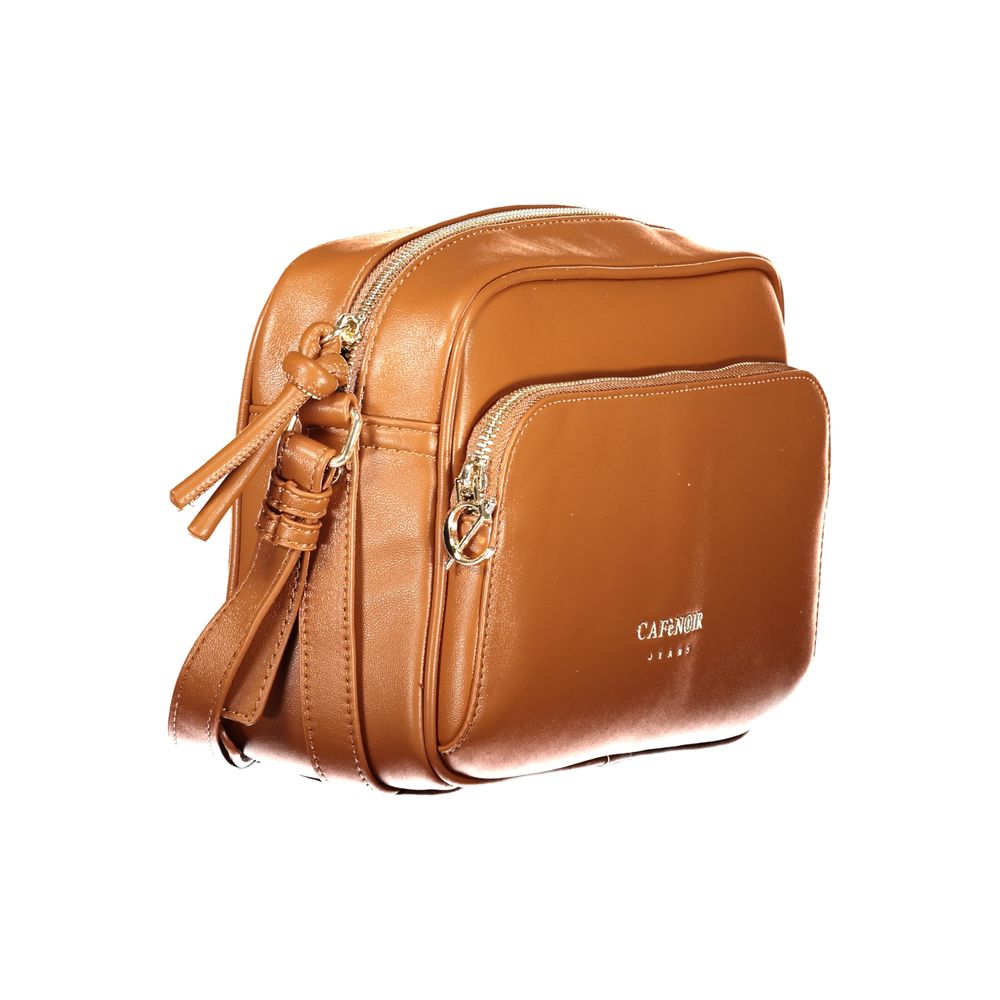 Brown Polyethylene Handbag