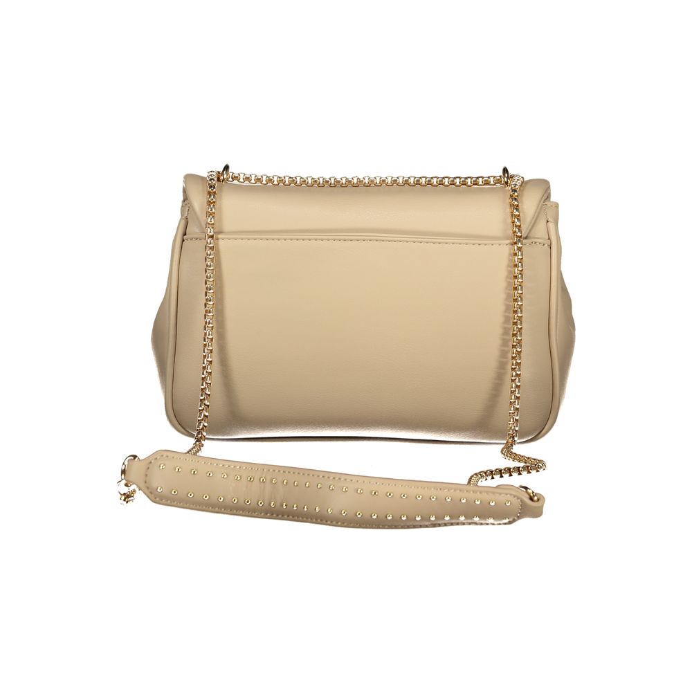 Beige Polyethylene Handbag